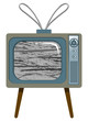 Old-fashioned TV