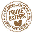 Stempel - Wir Wünschen Frohe Ostern (I)