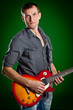 man with a guitar