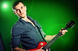 man with a guitar