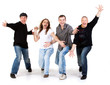 mens on a white background