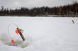 Swedish systems for winter pike fishing