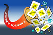 Verwahlhornung