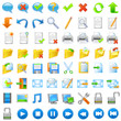 Set of icons for web and interface design