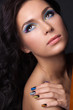 Fashion make-up and manicure