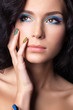 Fashion make-up and manicure