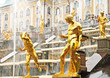 Grand Cascade Fountain in Peterhof, Russia Grand Cascade Fountain in Peterhof, Russia