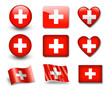 The Swiss flag