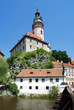 Tower of the Cesky Krumlov Castle, Czech Republic Tower of the Cesky Krumlov Castle, Czech Republic