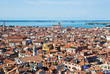 Venice cityscape - view from Campanile di San Marco. Italy Venice cityscape - view from Campanile di San Marco. Italy