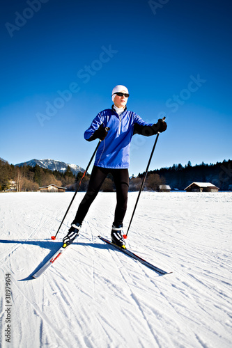 Photo: cross-country skiing cross-country skiing
