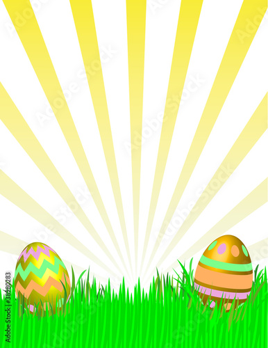 Vector: Easter Egg Setting. Vector eps8 / Clip Art Easter Egg Setting. Vector eps8 / Clip Art
