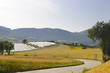 Landscape in Marches with solar panels Landscape in Marches with solar panels
