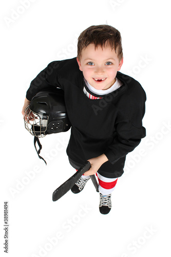 Photo: Ice Hockey Boy Ice Hockey Boy