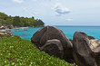 huge rocks on the ocean