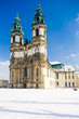 pilgrimage church in Krzeszow, Silesia, Poland