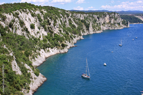 Foto: Duino, Trieste, scogliere Duino, Trieste, scogliere