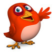 red bird
