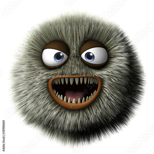 Illustration: 3d monster 3d monster
