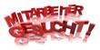 3D Buchstaben - MITARBEITER GESUCHT