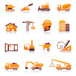 Vector: Construction and real estate icon set Construction and real estate icon set
