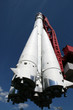 First spaceship Vostok in Moscow Russia