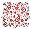 paisley floral pattern, textile design, royal India paisley floral pattern, textile design, royal India