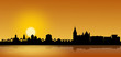 Dublin Skyline Sonnenaufgang