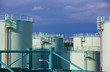 Fuel(oil) tanks in territory of a petrofactory.