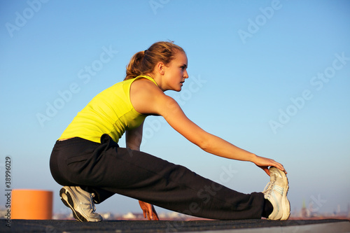 Photo: Preparing To Participate In Parkour Preparing To Participate In Parkour
