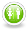 Light Green Icon "Restrooms"