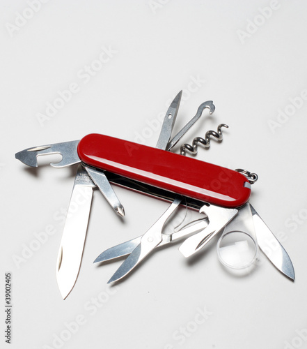 Photo: Aufgeklapptes Schweizer Taschenmesser Aufgeklapptes Schweizer Taschenmesser