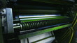 print shop machine detail close-up