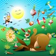 Coniglio e Pulizie di Primavera-Rabbit and Springtime Cleaning