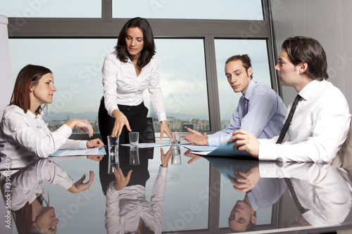 Photo: Boss helping his team Boss helping his team