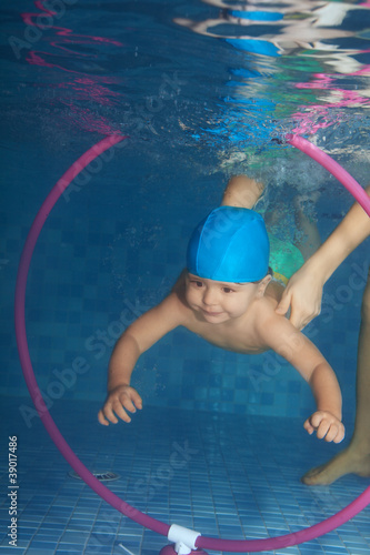Photo: Diving toddler Diving toddler