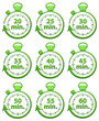 20 à 60 Minutes Chrono