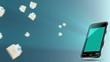 Sending mails from mobile phone