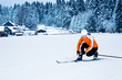 cross-country skiing