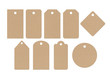 Étiquettes en carton Étiquettes en carton