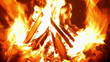 Fireplace fire