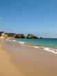 Colourful rocks on the Algarve coast