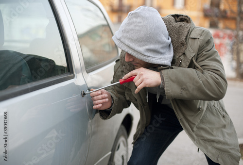 Photo: car thief car thief
