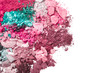set of multicolor crushed eyeshadows