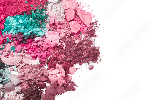 Photo: set of multicolor crushed eyeshadows set of multicolor crushed eyeshadows