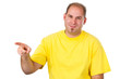 Erhobener Zeigefinger