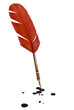 Feather quill