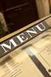 Menu, restaurant, bistrot, repas, déjeuner, dîner, carte