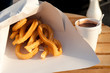 Churros with chocolate