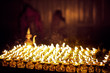 Candles in church